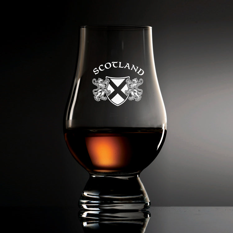 Saltire and Lion Glencairn Glass