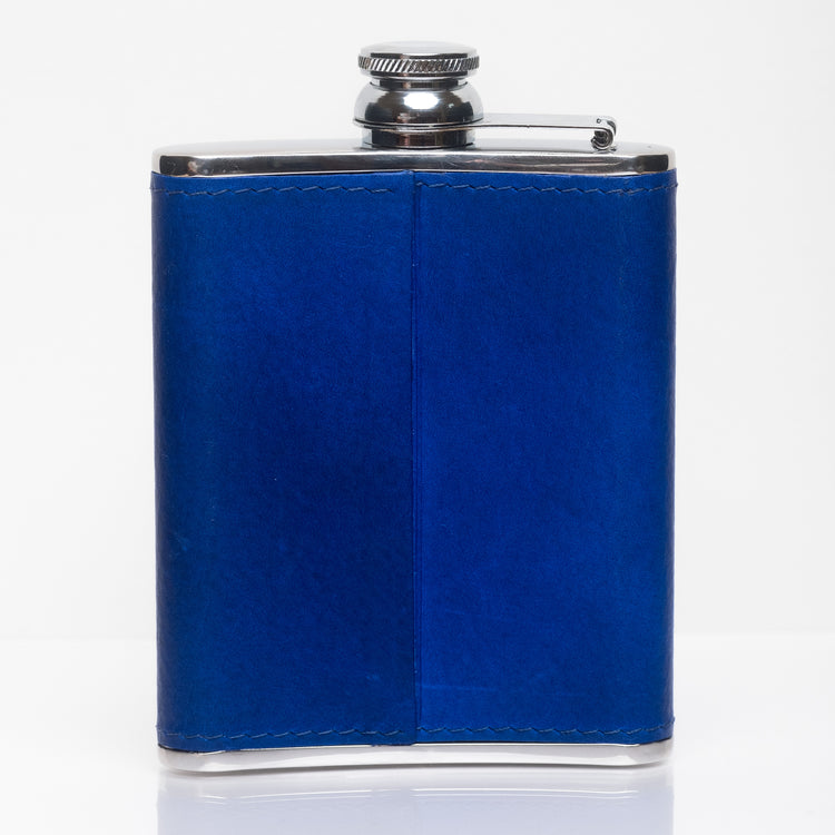 Saltire Leather Hip Flask