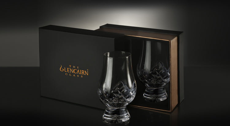 Two Hand Cut Glencairn Glasses