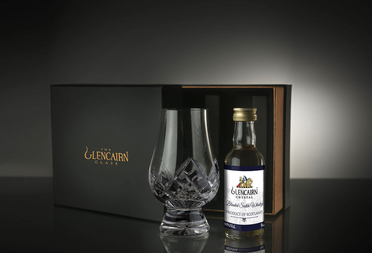 Two Hand Cut Glencairn Glasses